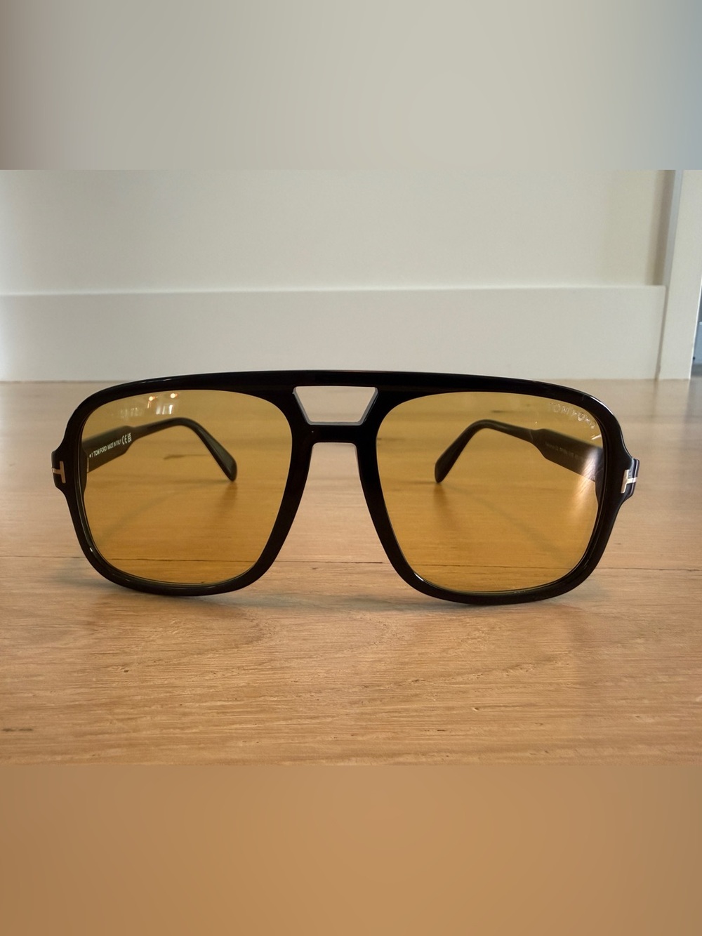 Tom Ford Eyewear Falconer Square Frame Sunglasses - Picture 2 of 9